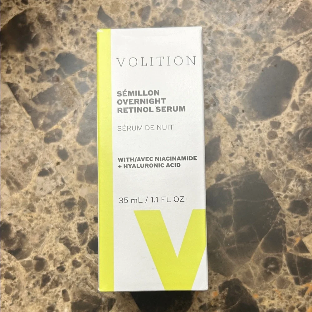 Volition Sémillon Overnight Retinol Serum - Yellow